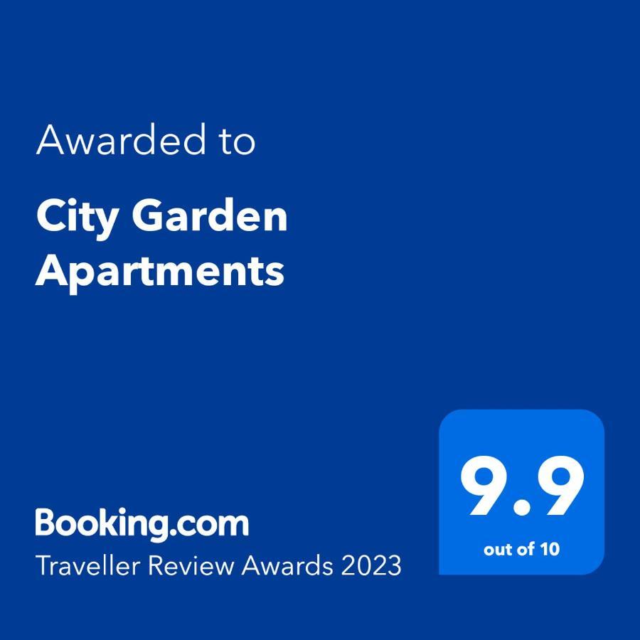 City Garden Apartments Bukarest Exteriör bild